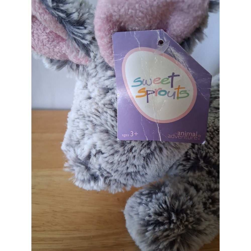 Grey Rabbit Plush - Picture 7 of 7